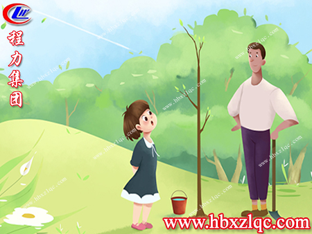人人獻(xiàn)出一點綠，讓綠成為生命的主旋律——植樹節(jié)